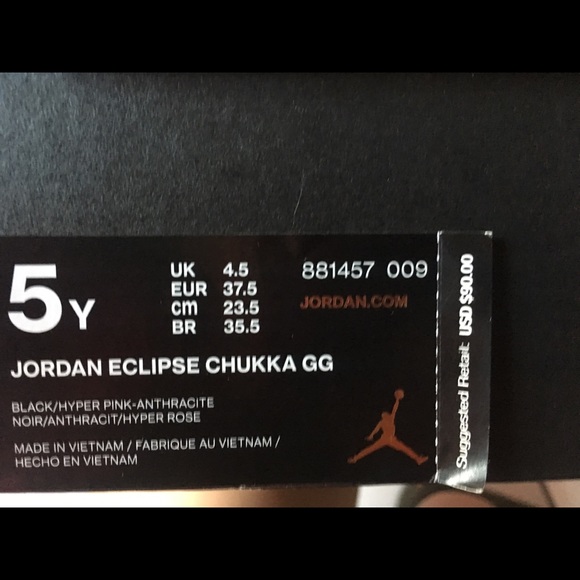 jordan eclipse chukka noir